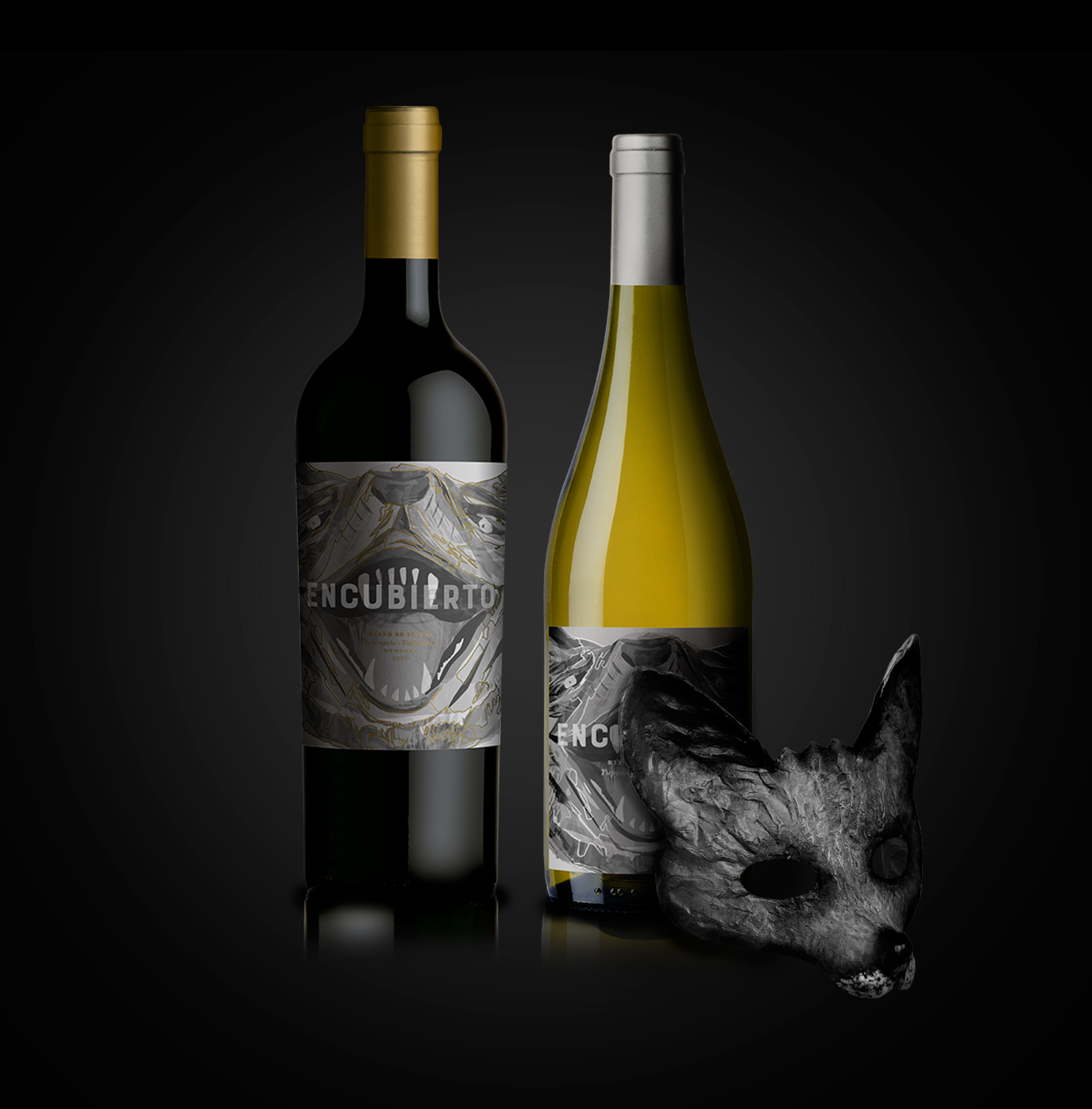 A Spanish Mischief Foxy Design for Wine Label