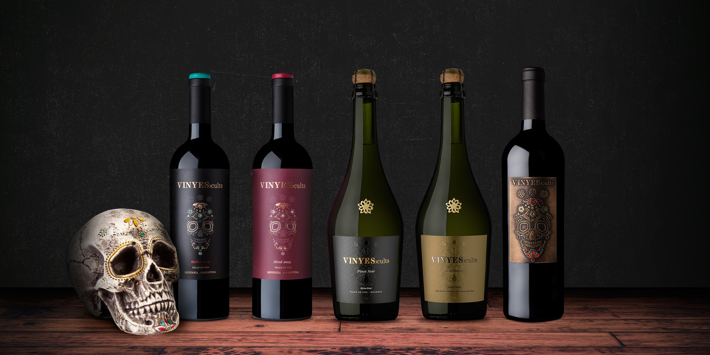 Catalan and Mexican Design Influence for Wine Family