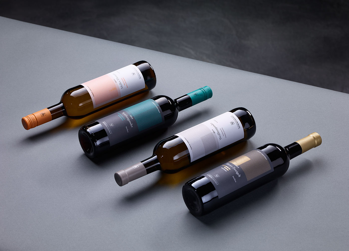 Abstract Packaging Wine Labels Design for a New Generation of Winemakers
