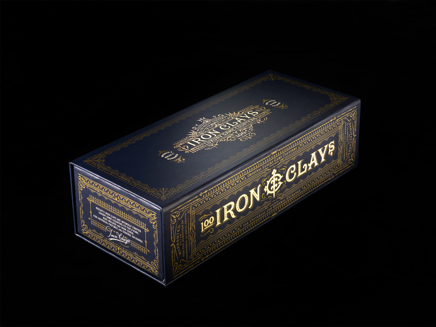 A Crafted Brand and Packaging Design for a Luxury Gaming Counters fit for a King