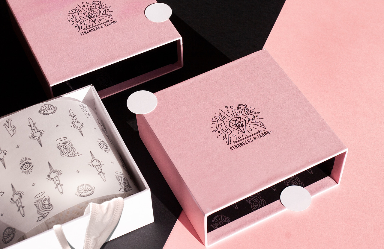 Strangers Taboo Packaging Design and Identity for