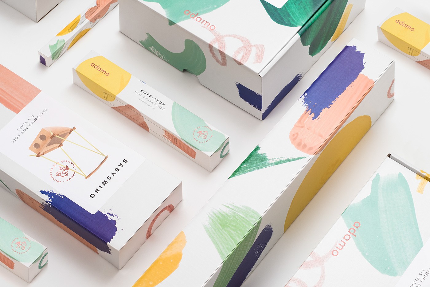 Delightful Packaging Design and Identity for Family-Oriented Brand for Adamo Hammocks