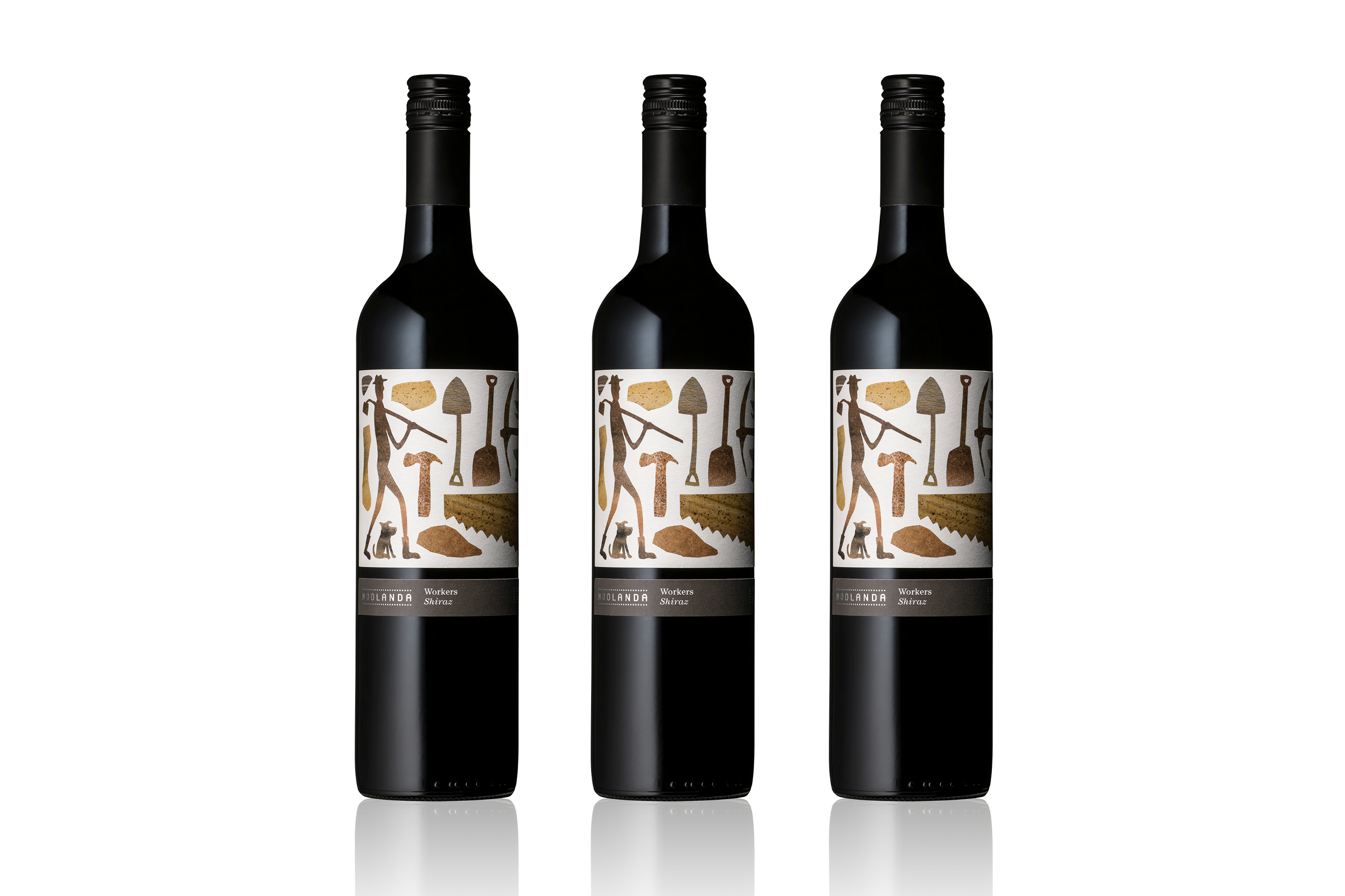 Moolanda ‘Workers’ Wine Packaging Design