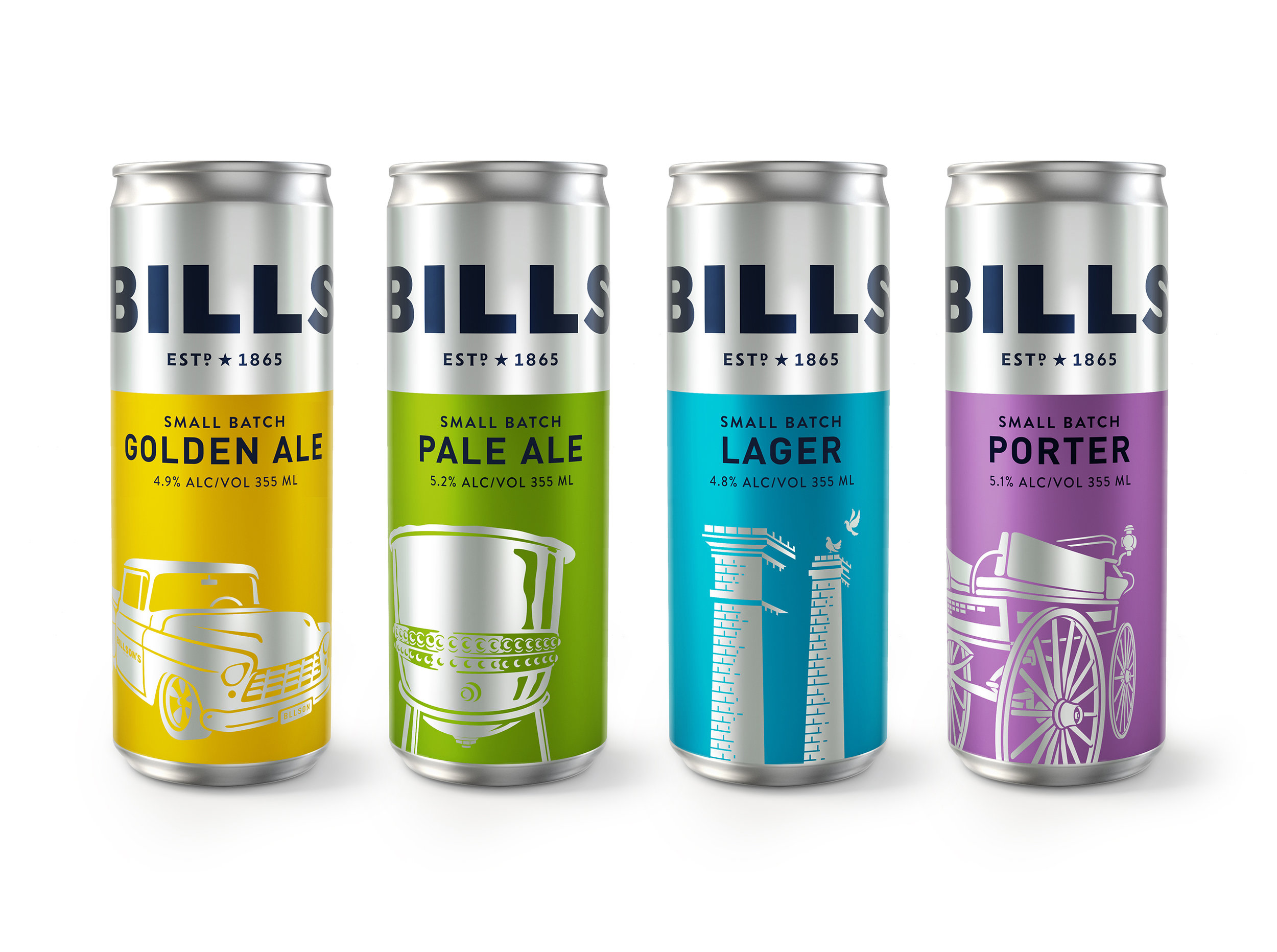 Billson’s Launches First Beers for 70 Years, with Designs by Cowan London
