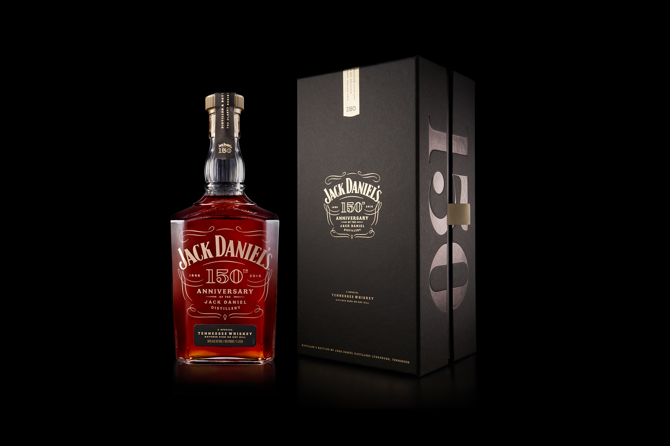Cue – Jack Daniel’s 150th Anniversary Super Premium Whiskey