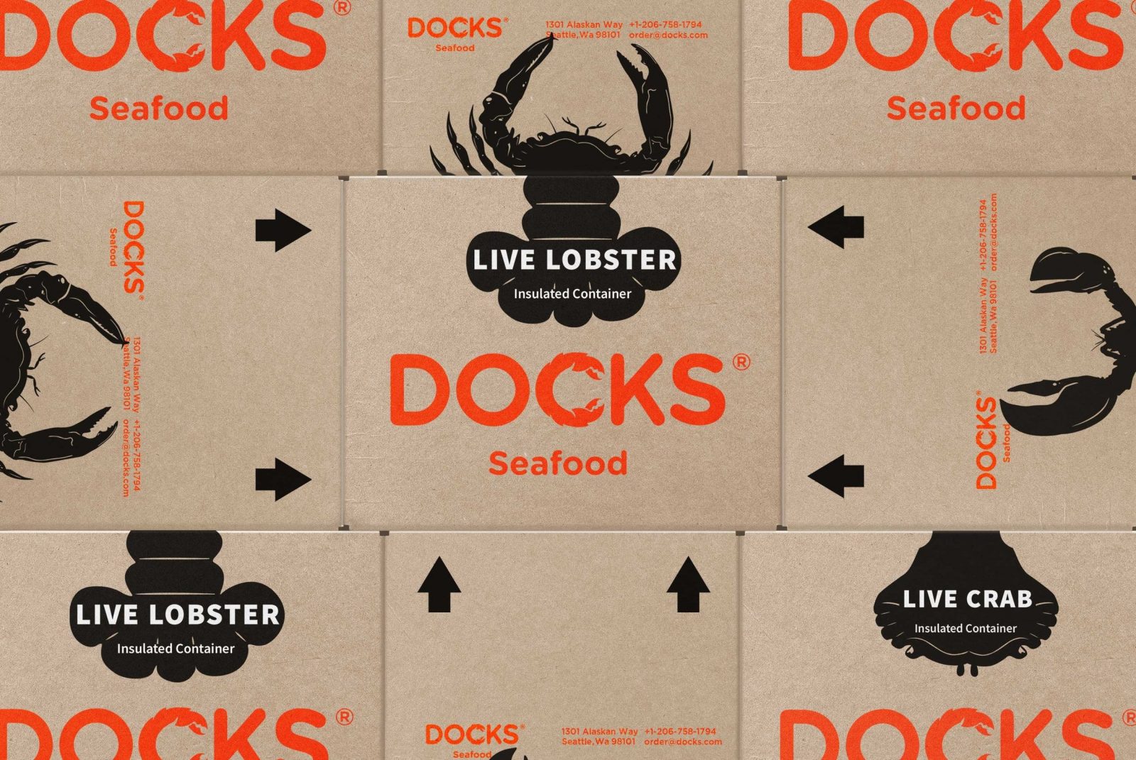 Corporate Branding for Seattle Based Seafood Distribution Company