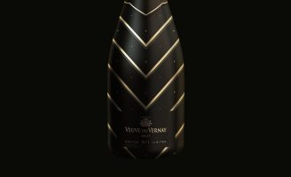 Bottle Sleeve Design for Limited International Edition Veuve du Vernay