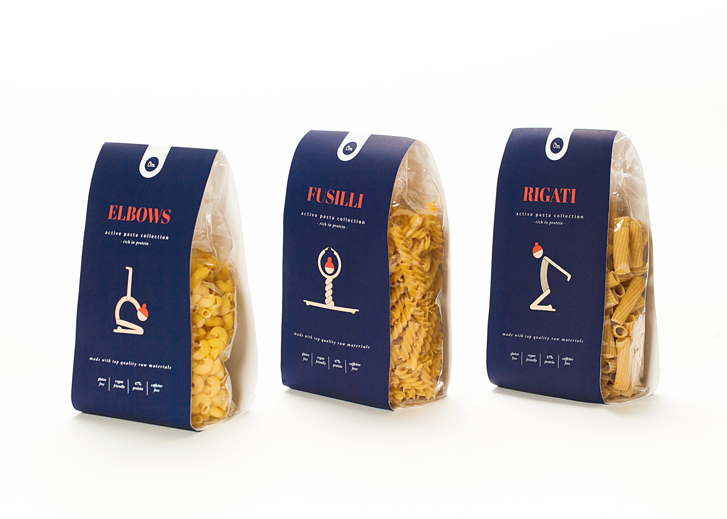 Student Concept for Brand and Packaging Design for Healthy Pastas