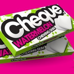 Design Happy – Cheque Gum