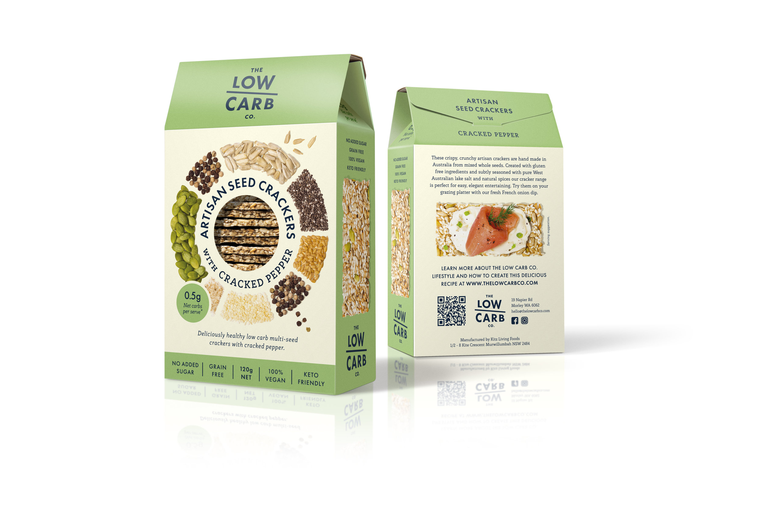 Brand and Packaging Solution to Launch Low Carb Company