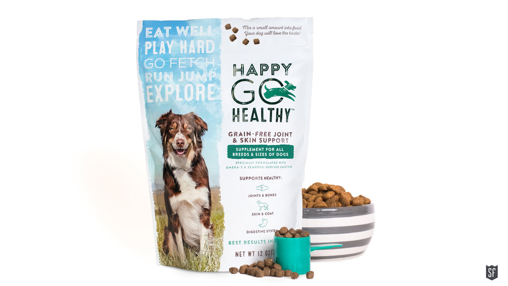 Direct To Consumer Brand and Packaging Design for Dog Health