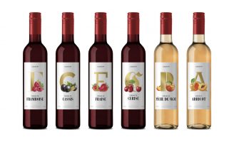 Liqueurs Delhaize Label Design