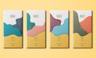 Packaging Design for the KKo Chocolate Brand