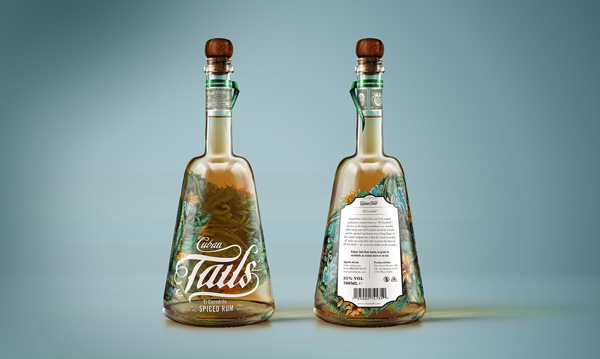 Co-Interns Designed Brand and Packaging Design Concept for Cuban Rum
