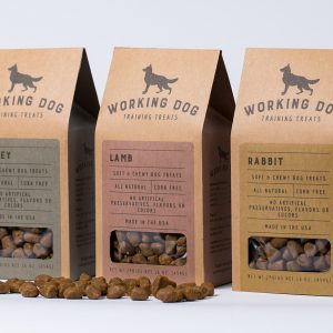 Student Brand and Packaging Design Concept for Dog Train Treats