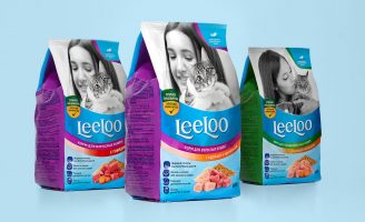 LeeLoo Cat Food with Package Design by Fabula Branding