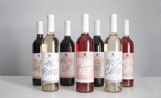 A More Fashionable Approach and Usage of Calligraphy for new Ukrainian Wine Range