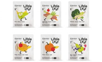 Brand and Packaging Design for Little Leaf Organic Baby Food