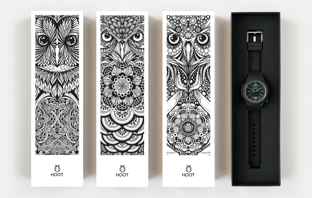 Greg Coulton – ‘Spotted Eagle Owl’ for Hoot Watches