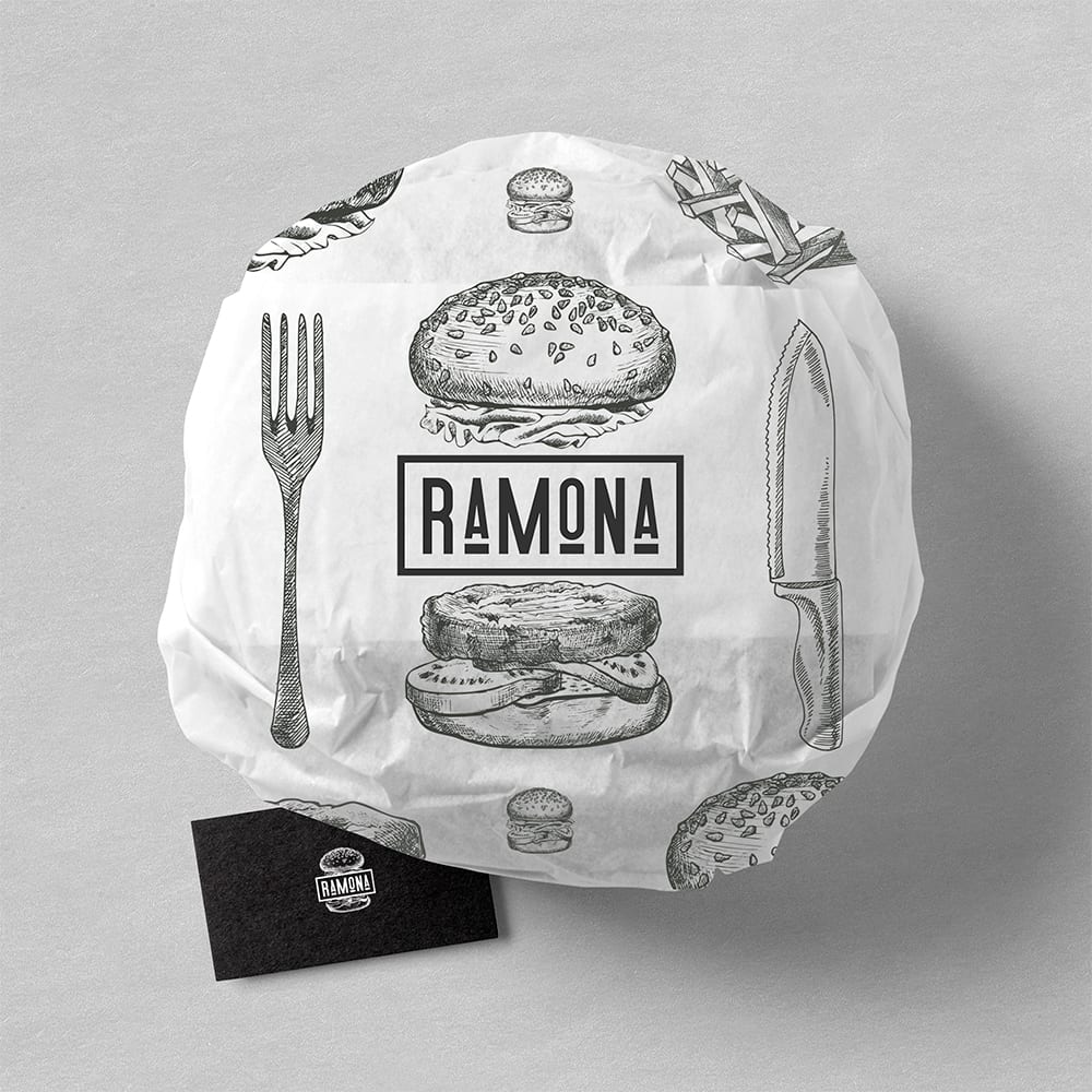 Ramona Fast Food Bistro Rebranding