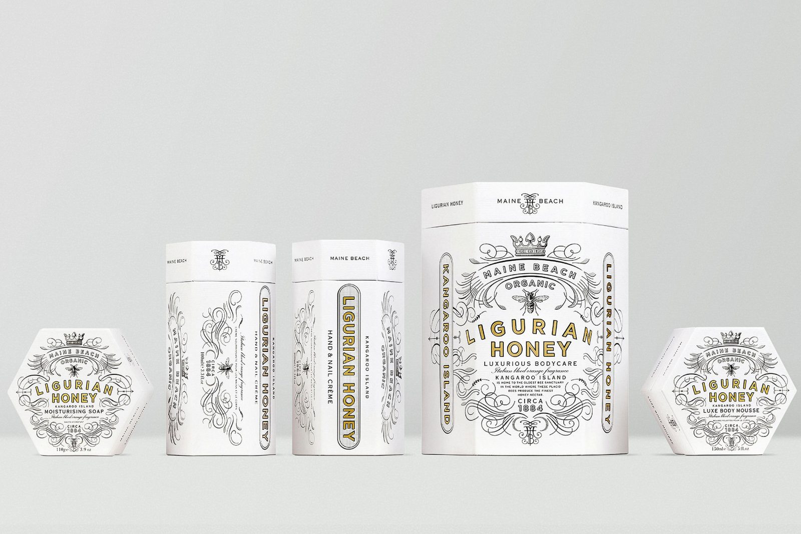 Packaging Design for a Premium Body Care from South Australia