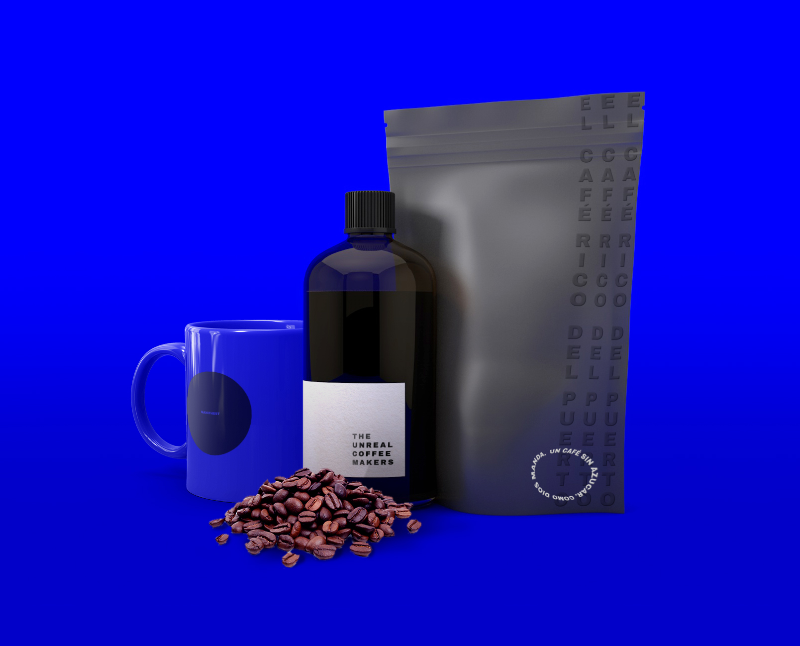 The unreal Coffee Makers, a Graphic Identity Focused on Coffee Lovers