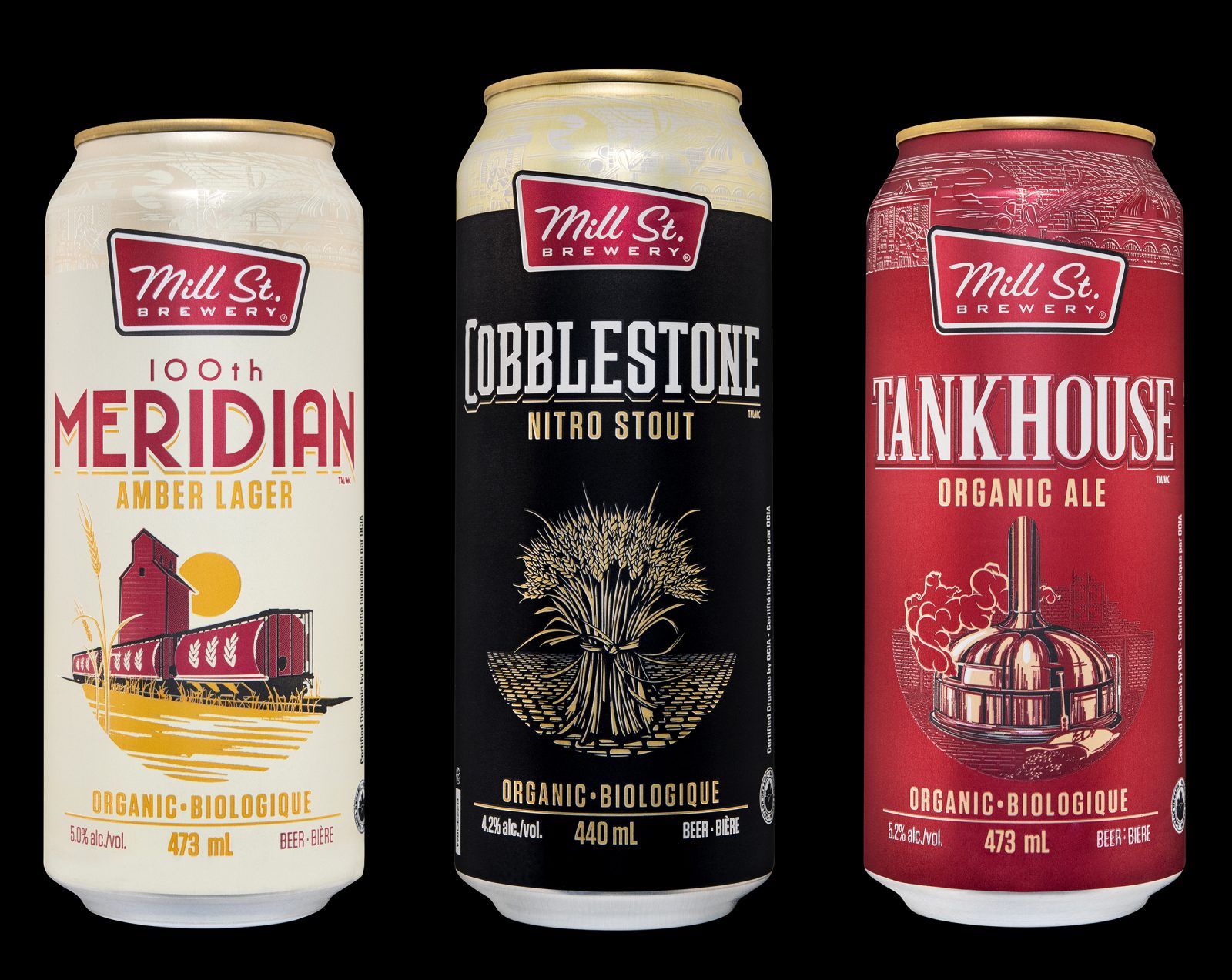 Mill St. Brewing Rebrand by Hired Guns Creative