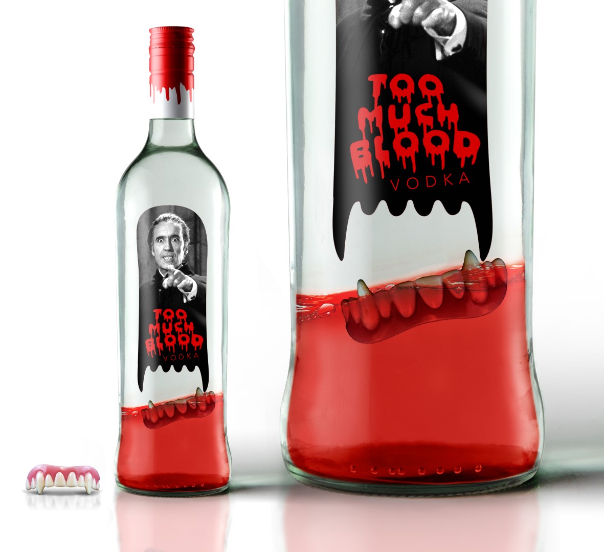 Hugo Zapata – Too Much Blood Vodka (Christopher Lee tribute) special Halloween 2017 (Self Published)