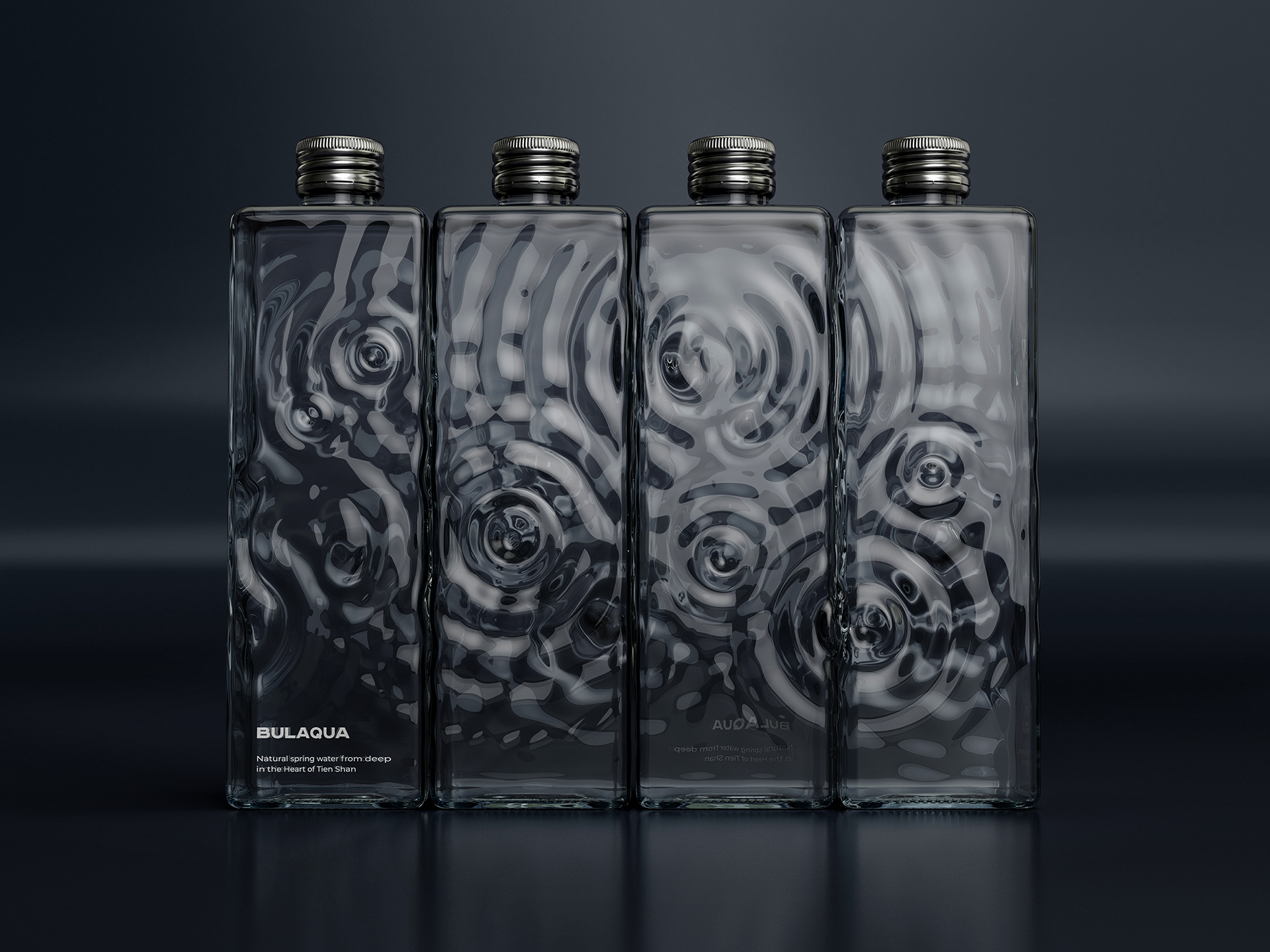 Agency Concept for Mineral Water Structural Packaging Design Concept
