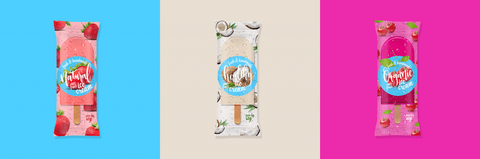 Noodles Design – ice cream packaging (concept)