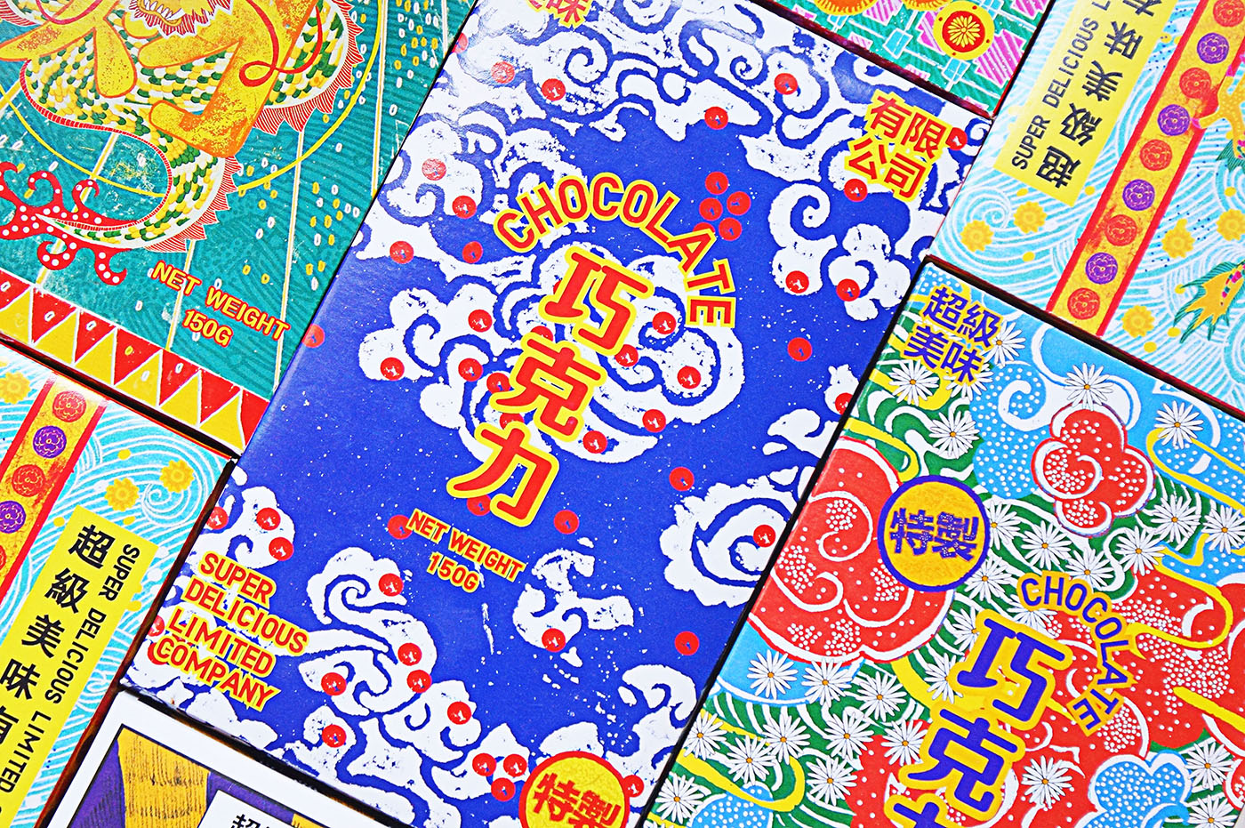 Chocolate Packaging Design Concept Reminiscing the Visuals of Chinese Culture