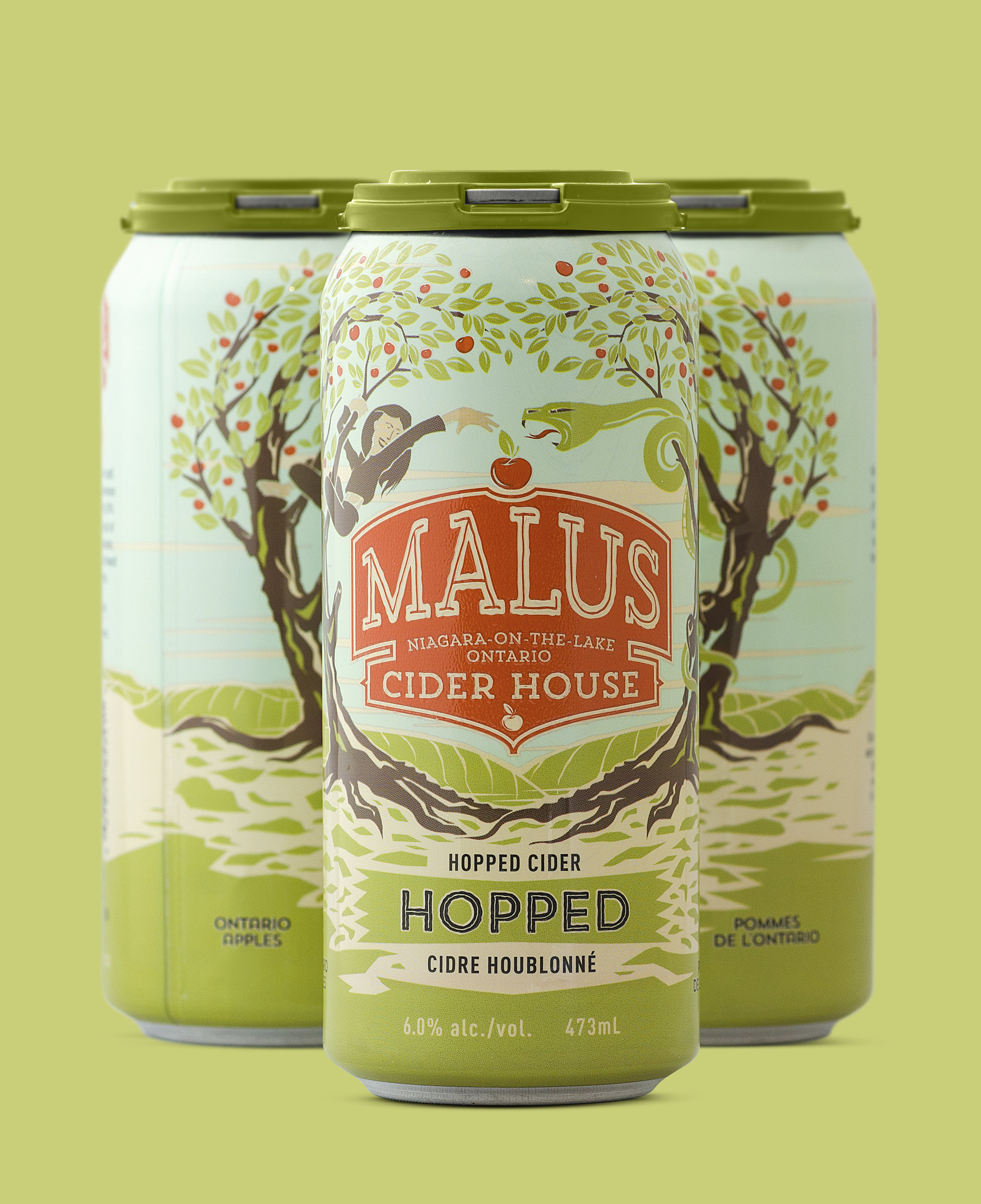 Brand Creation and Packaging Design for Ontario Canadian Cider