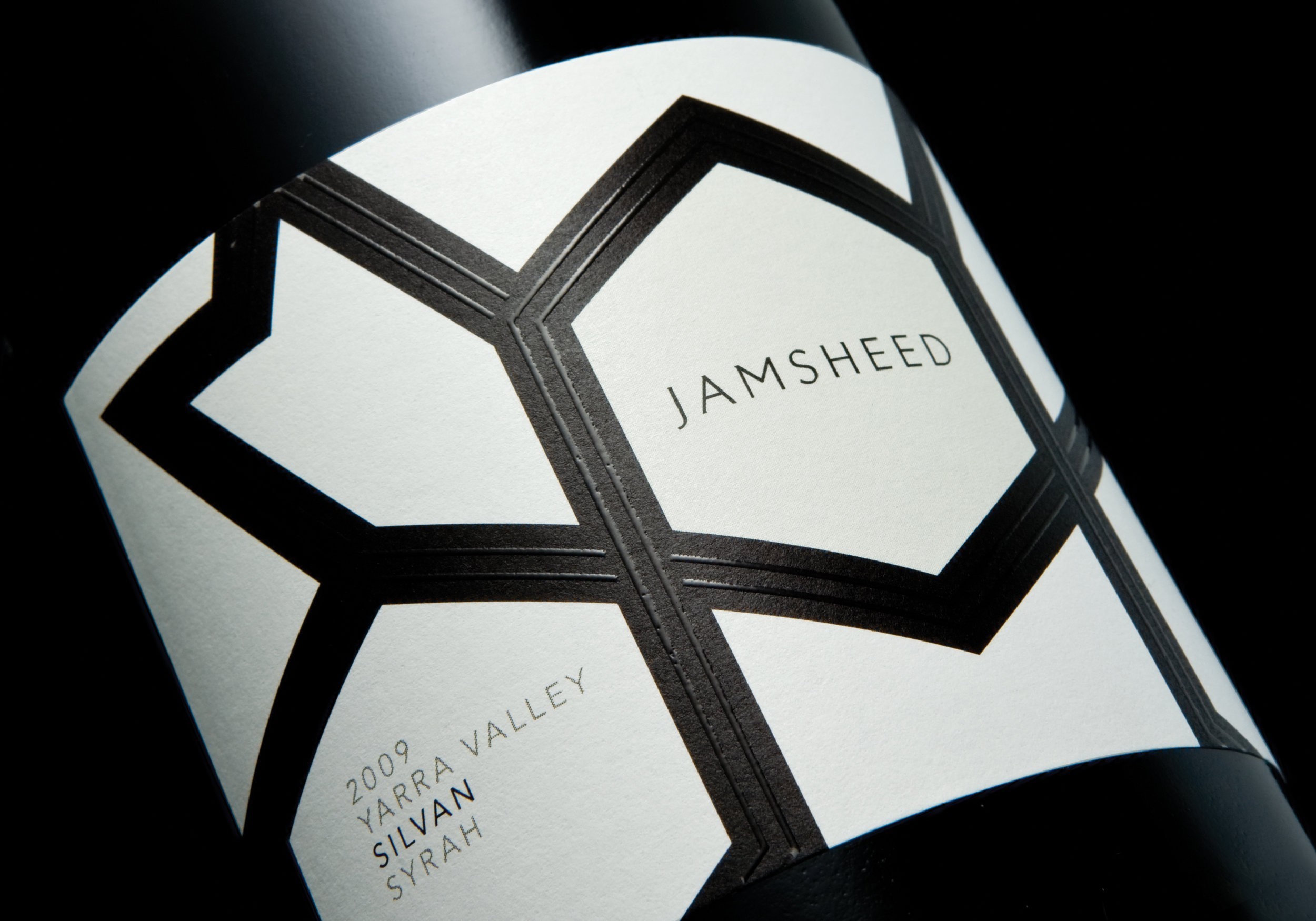 Striking Abstract Persian Patterns Designs for Wine Label Range
