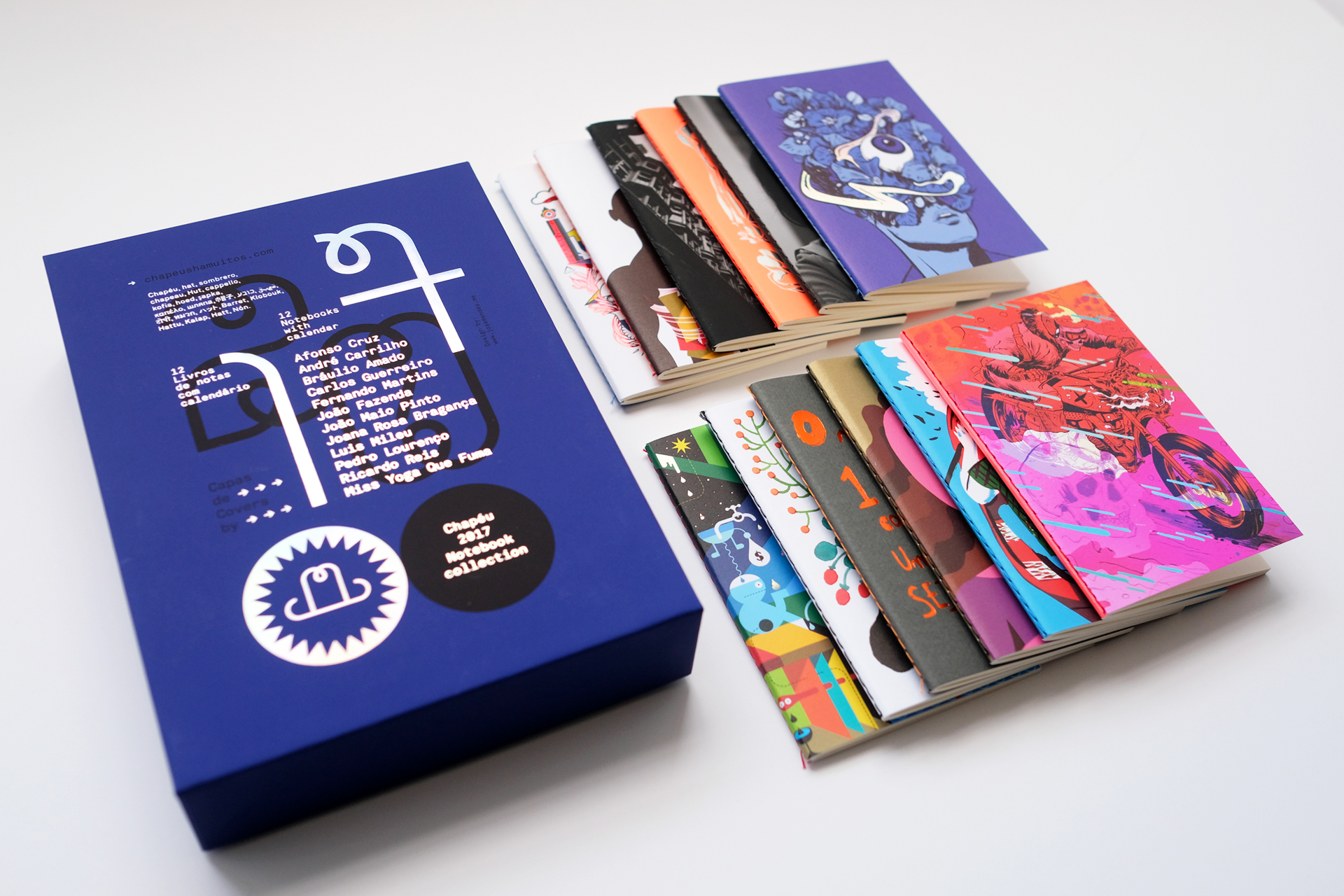 Special Edition Designed Box Set of Portuguese, Illustrators, Designers and Photographers