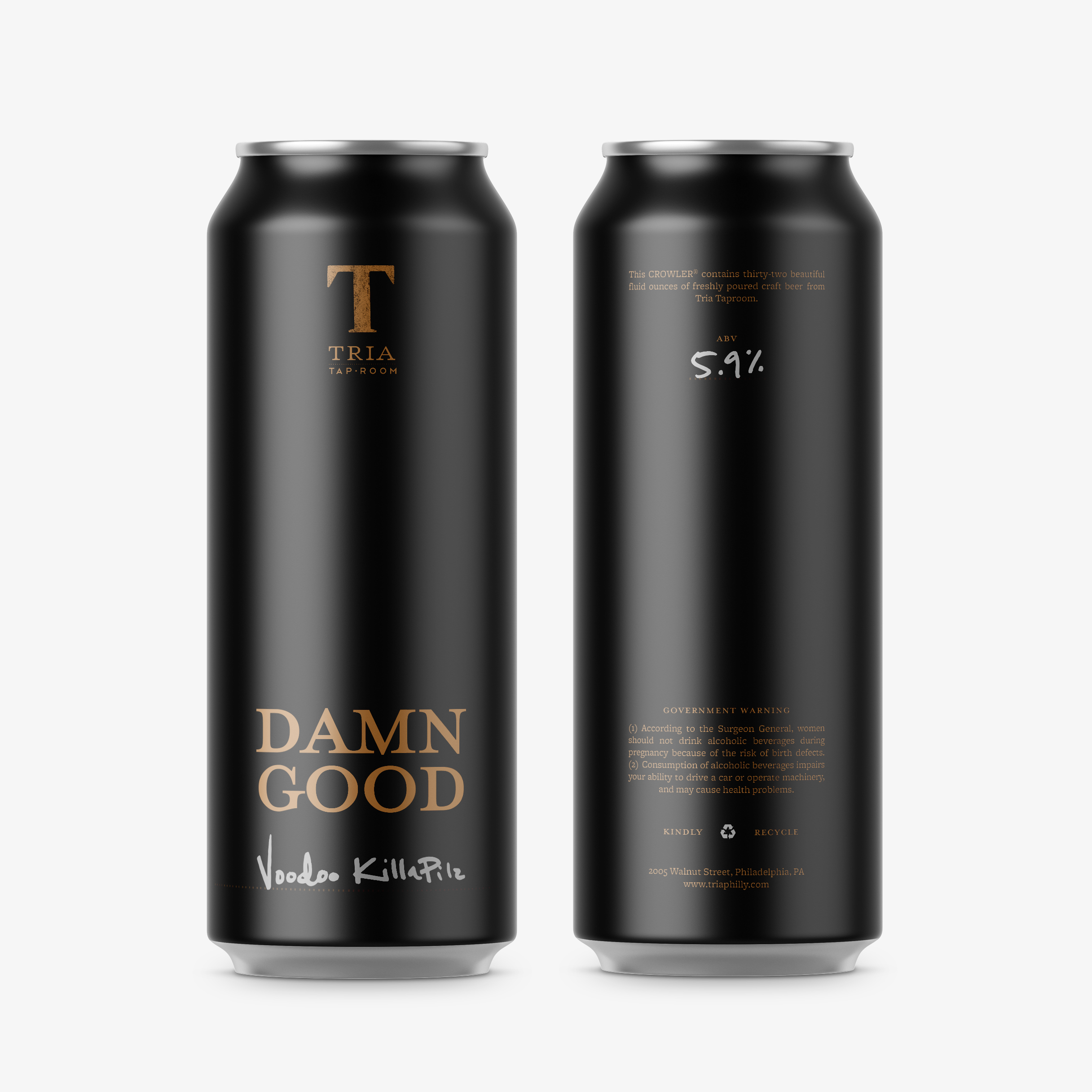 Damn Good Can Design for Taproom’s Take Home Beer