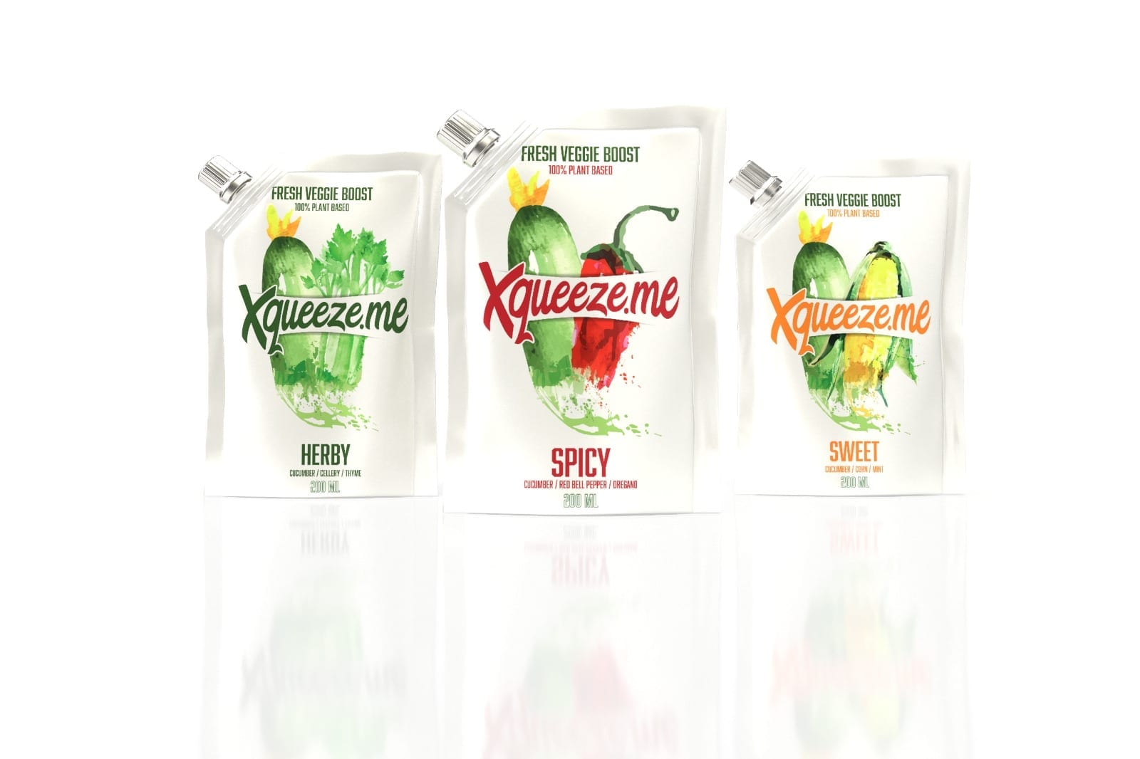 Fresh Veggie Boost in Drink Pouch