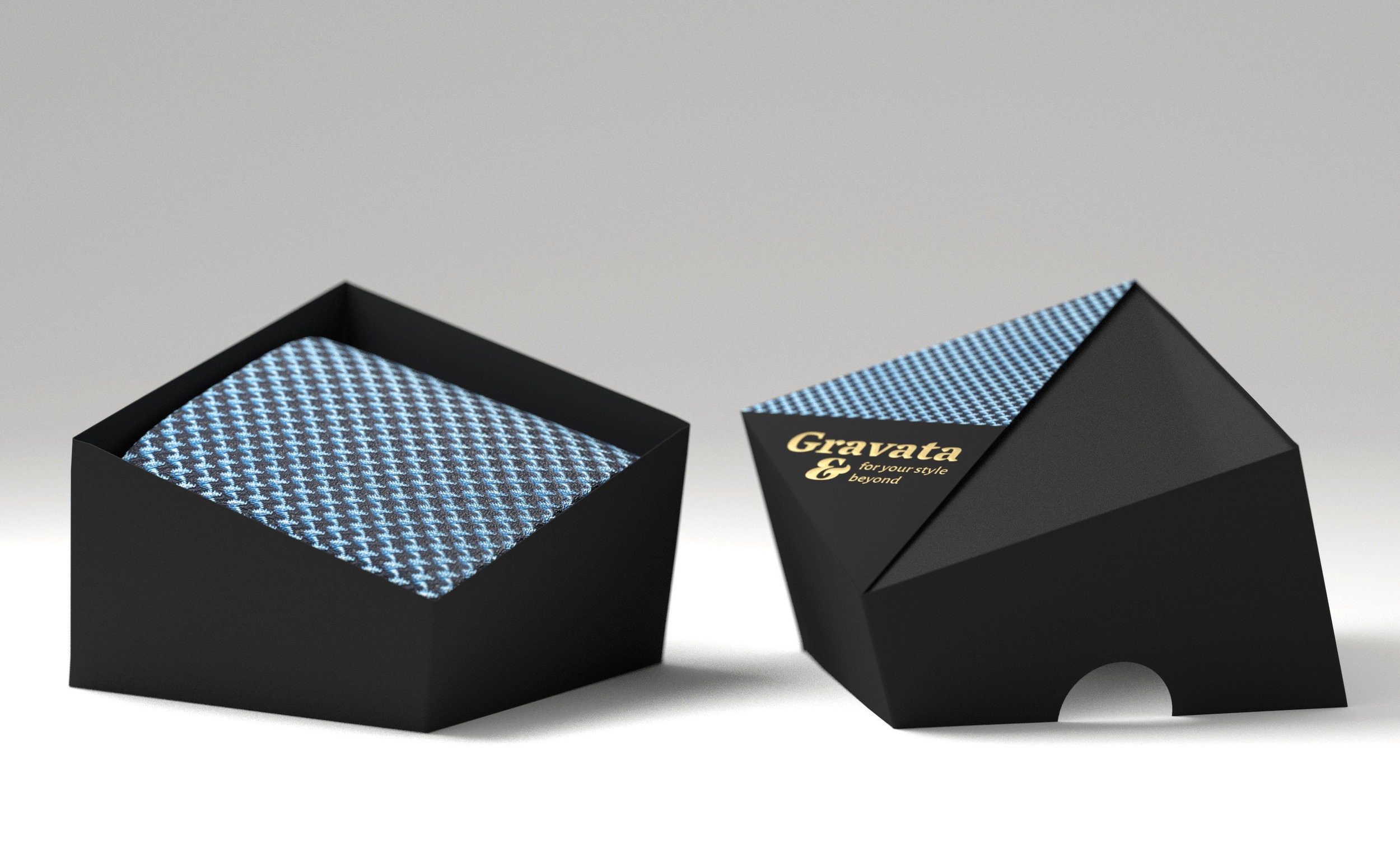 Necktie Brand and Packaging Design Concept