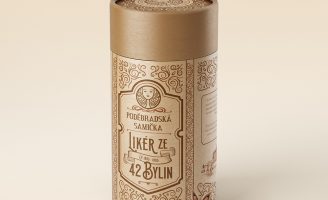 Packaging Design for a Czech Herbal Liqueur