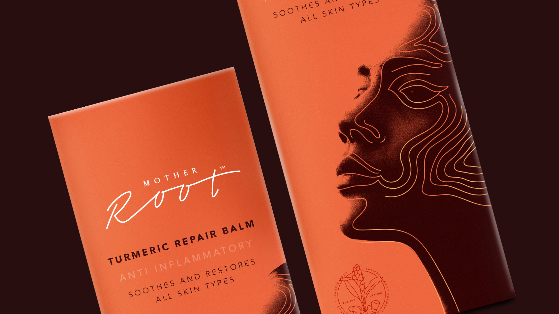 Brand Creation for Skincare Range Infused with the Golden Power of Turmeric