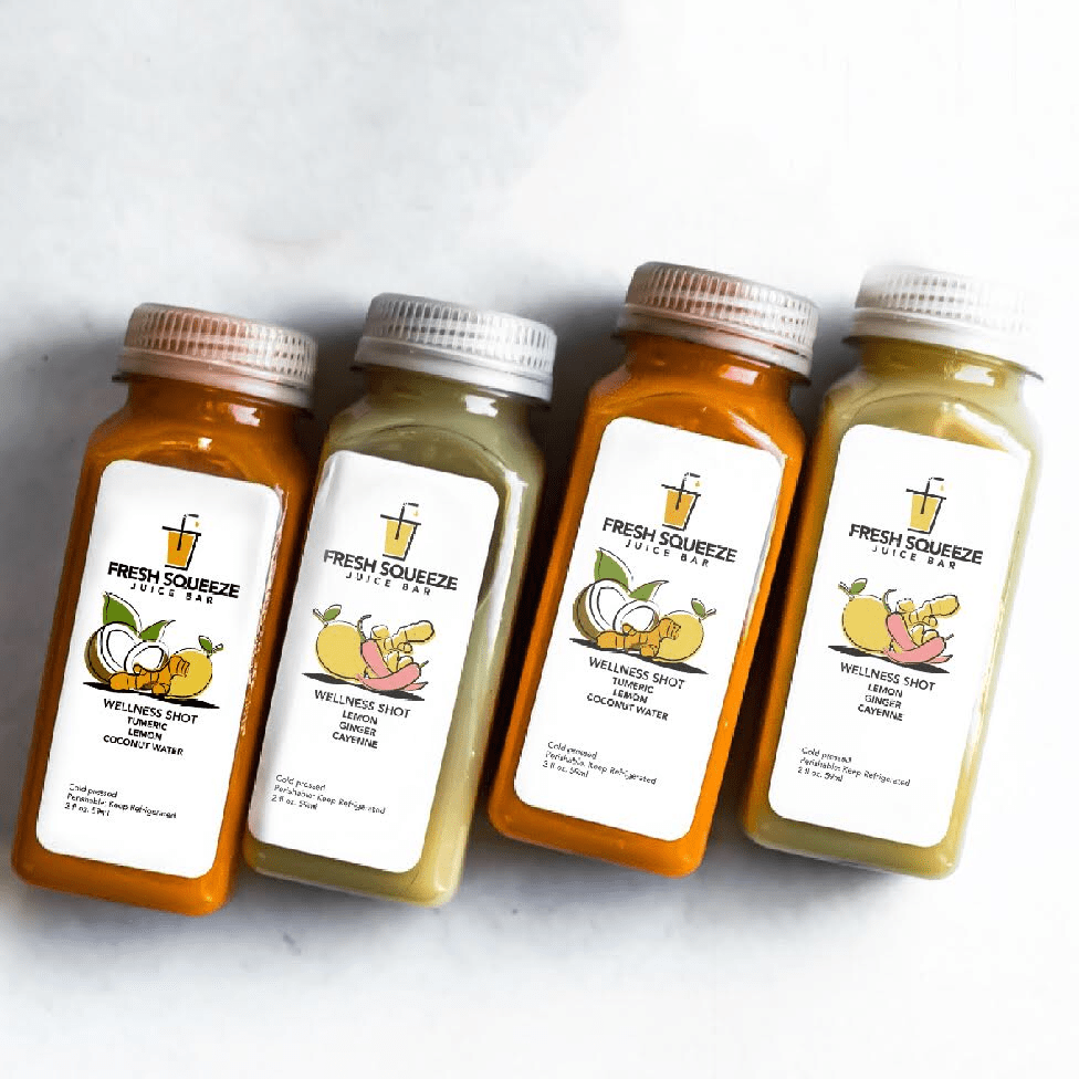 Fun Illustration, Branding and Package Design for Juice Bar