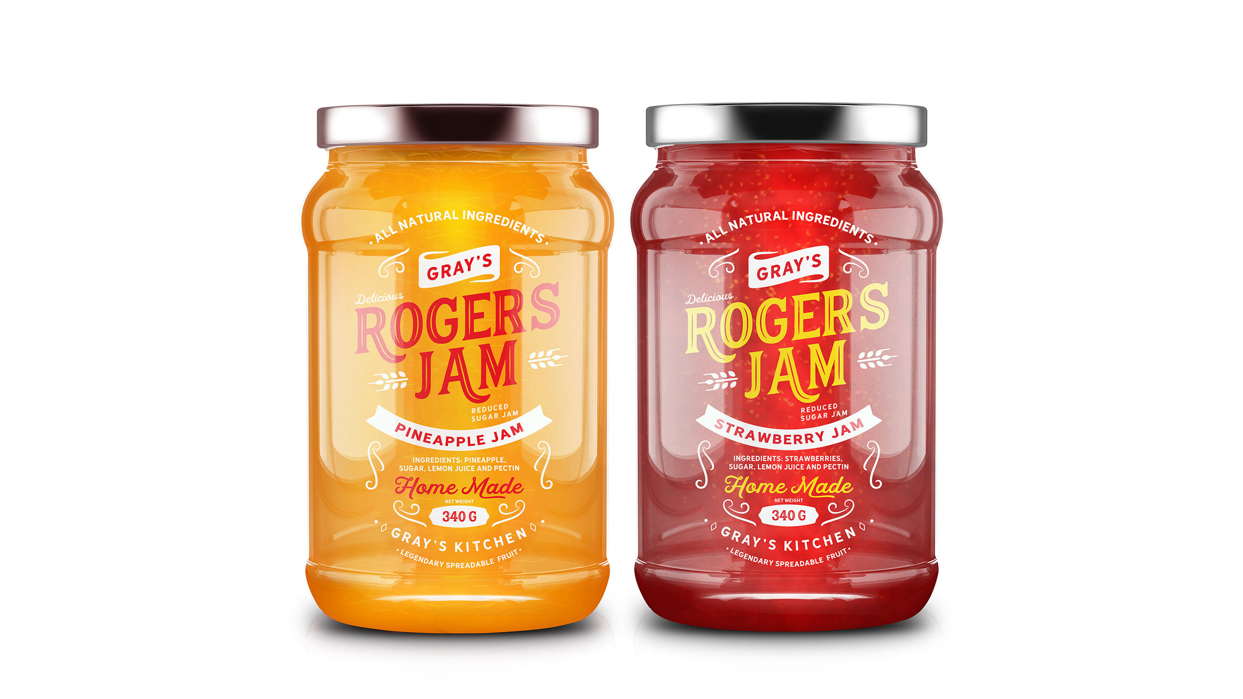 Roger’s Jam Packaging Design