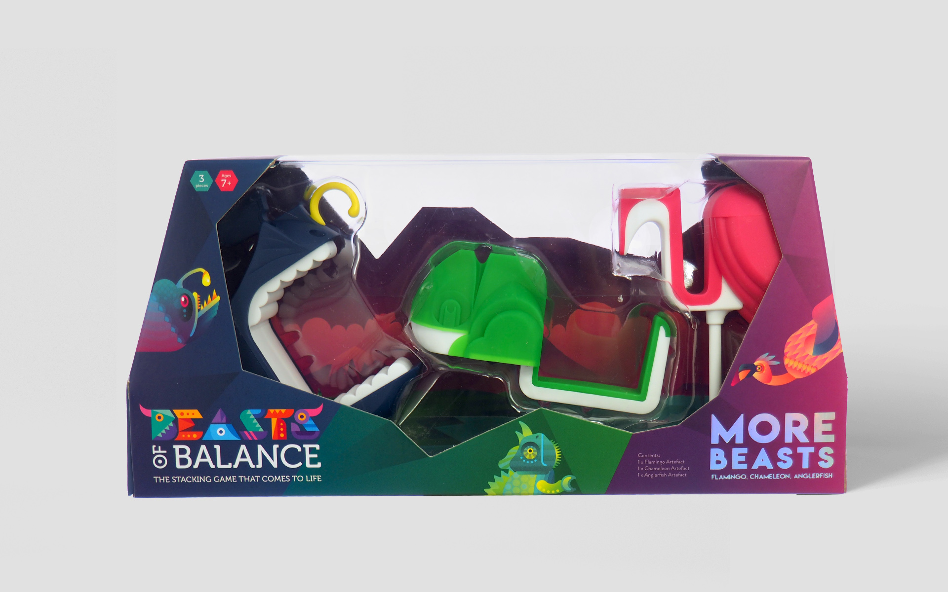 Beasts Of Balance Game Packaging Design