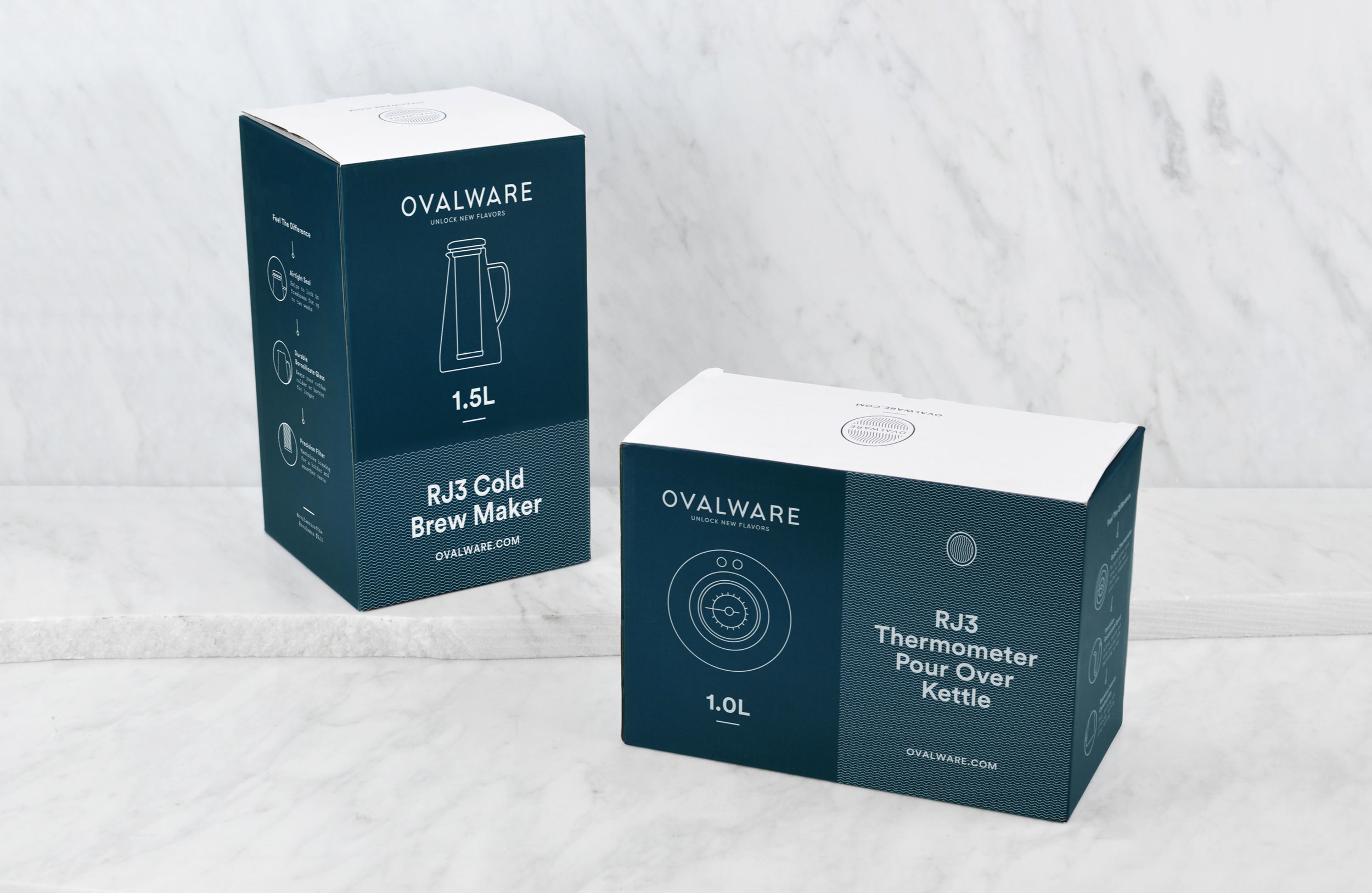 Rebrand and Packaging Rejuvenation for Coffeeware Supplier