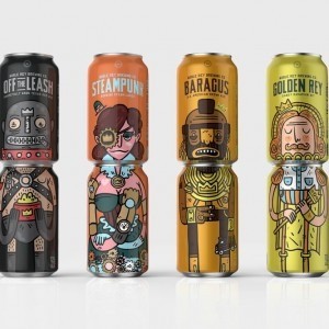 Magnificent Beard – Noble Rey Brewing Co Cans