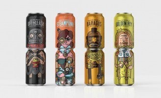 Magnificent Beard – Noble Rey Brewing Co Cans