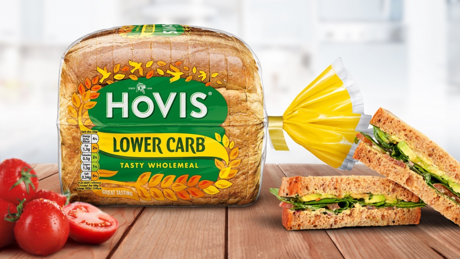 Elmwood – Hovis® Lower Carb range