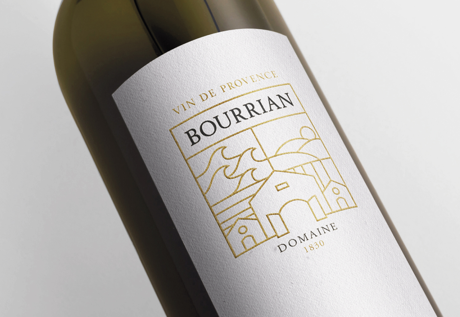 Brand and Label Design for Wine Estate Located in the Southern France