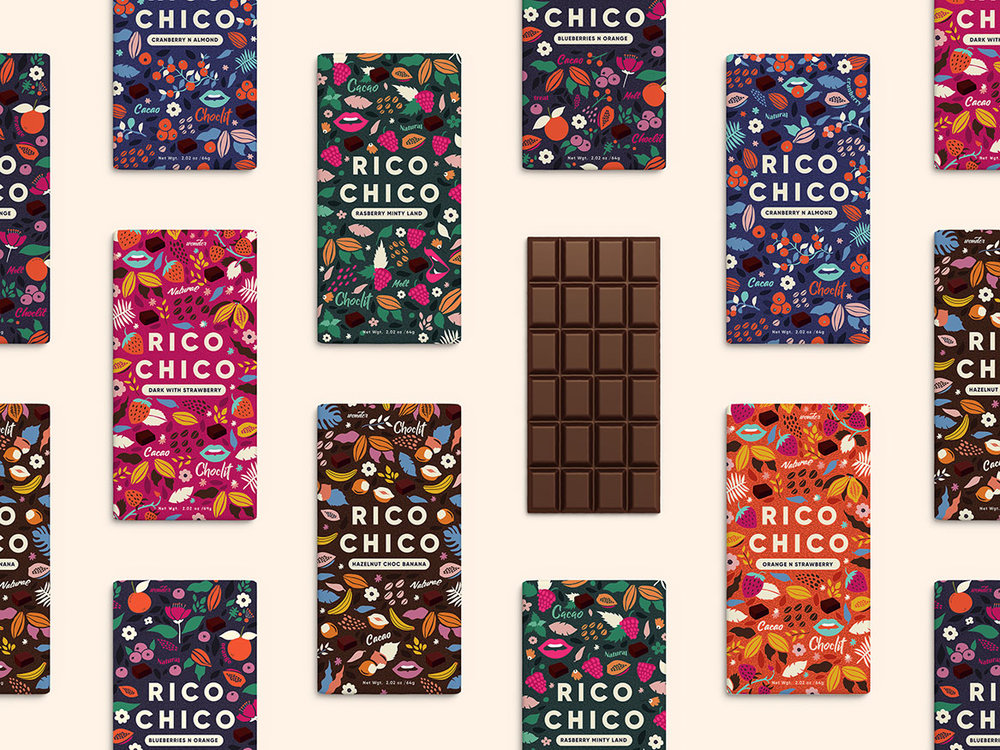 Concept for Branding and Packaging Design for Chocolate