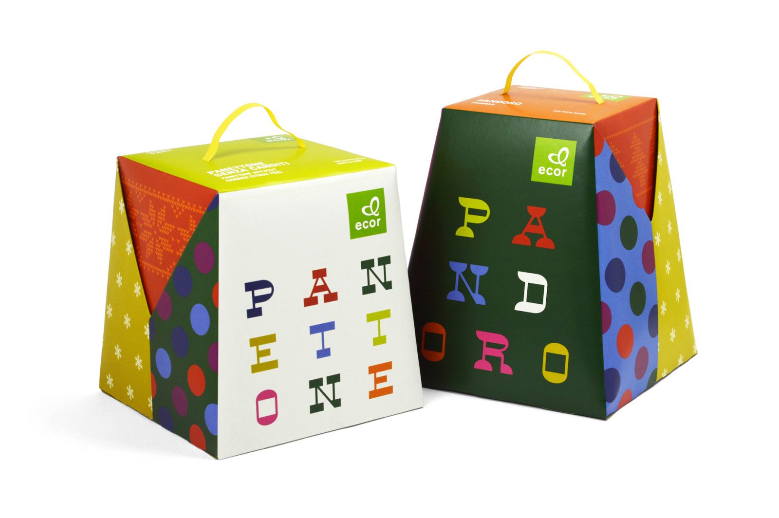 Ecor Panettone and Pandoro Packaging