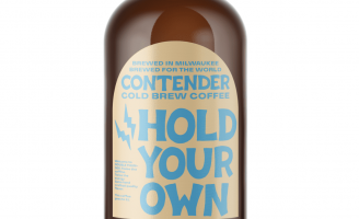 Minimalist Hand Made Conceptual Brand and Packaging Design for Contender Cold Brew Coffee